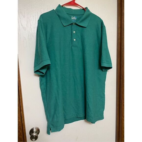 Croft & Barrow Easy-Care Pique Polo in Regular and Slim Fit Size XL - Picture 3 of 6